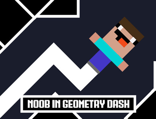 Jeu Noob dans le tableau de bord de la géométrie  en ligne