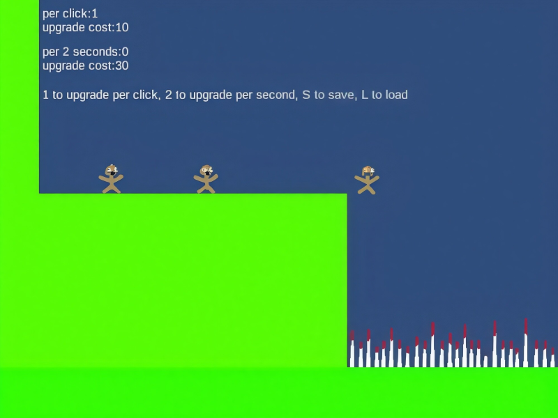 Jeu Poussez les gens d'un clicker de falaise  en ligne