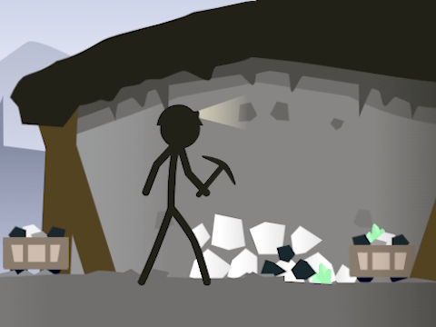 Jeu Stickman Mining Simulator en ligne