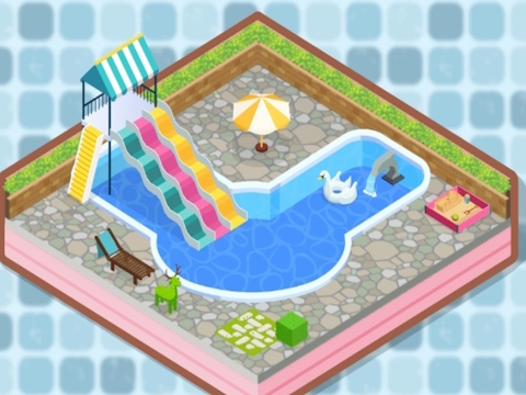Jeu Décor: ma piscine  en ligne