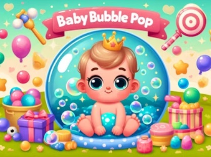 Jeu Bébé bubble pop  en ligne