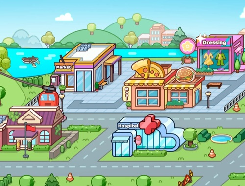 Jeu Avatar World Dream City en ligne