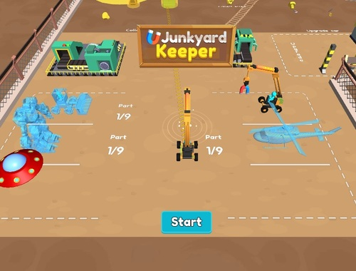 Jeu Gardien de junkyard  en ligne