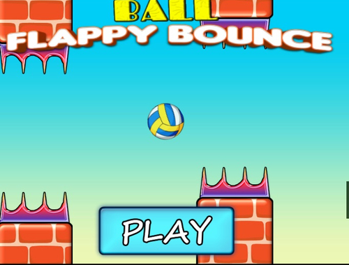 Jeu Ball Flappy Bounce en ligne