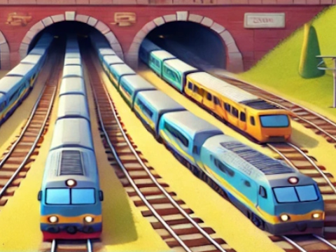Jeu Dispatcher de train au centre commercial  en ligne
