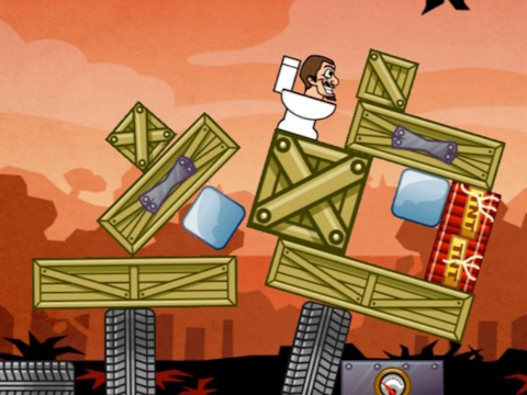 Jeu Faire frire le skibidi  en ligne