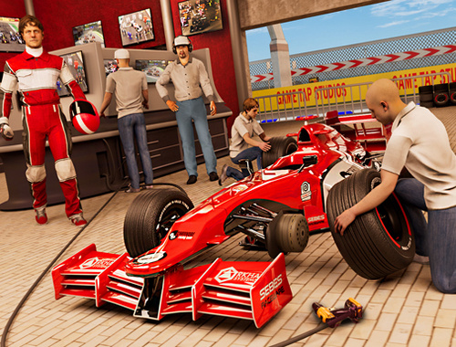 Jeu Formule Racing  en ligne