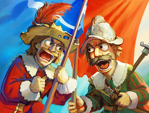 Jeu Mousquetaires poudre à canon contre l'acier  en ligne