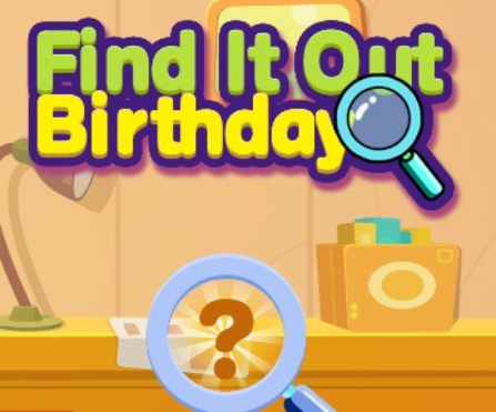 Jeu Découvrez l'anniversaire  en ligne