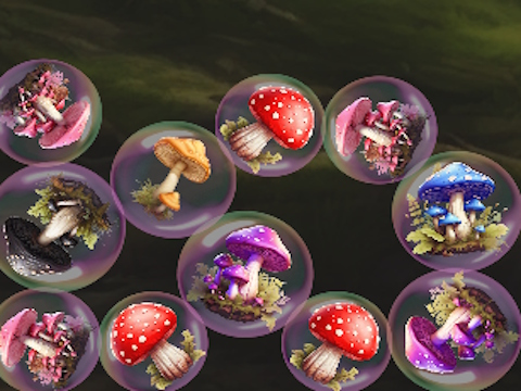 Jeu Mergemushrooms: 2048! en ligne