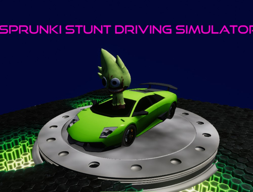 Jeu Spunki Stunt Driving Simulator  en ligne