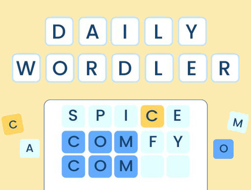 Jeu Wordler quotidien  en ligne