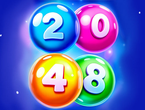 Jeu 2048 balles de match  en ligne