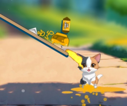 Jeu Défi du chat  en ligne
