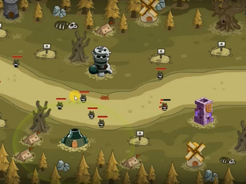 Jeu Défense de la tour fantastique 2D  en ligne