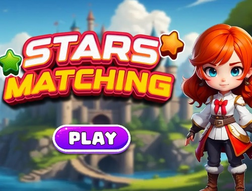 Jeu Des étoiles assorties  en ligne