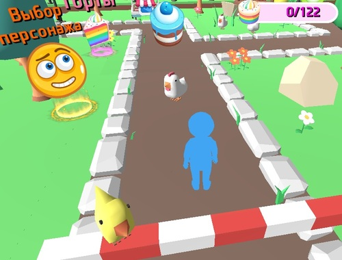 Jeu Obby collectionner des gâteaux sucrés  en ligne