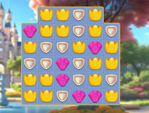 Jeu Match des bijoux royaux  en ligne