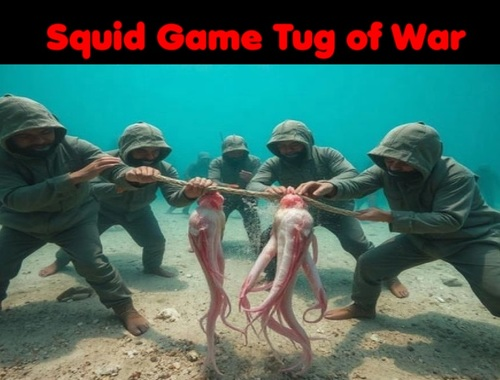 Jeu Squid Game Tug of War  en ligne