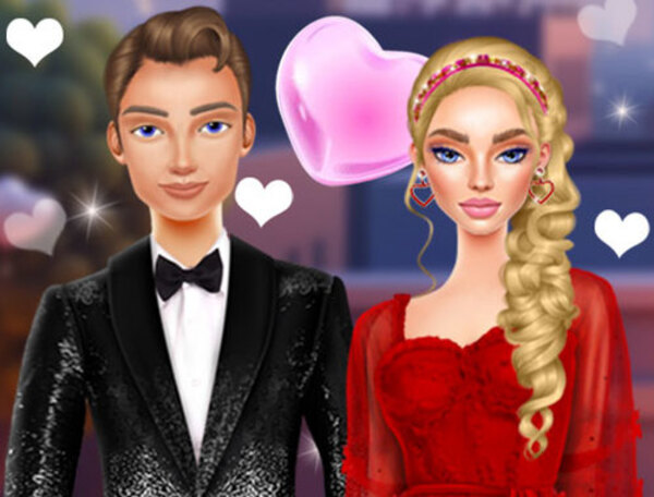Jeu Date de couple de la Saint-Valentin  en ligne
