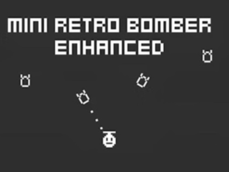 Jeu Mini bombardier rétro amélioré  en ligne