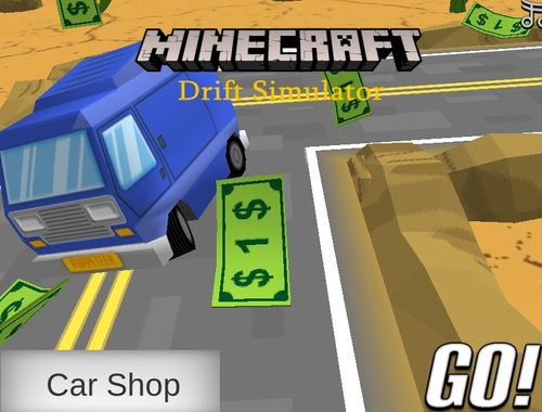 Jeu Simulateur de dérive minecraft  en ligne