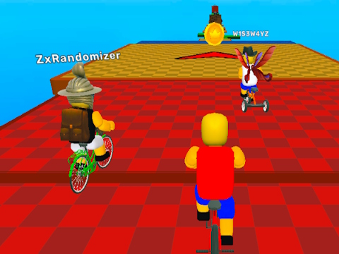 Jeu Obby sur un vélo  en ligne