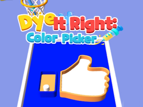 Jeu Dye à droite: Picker de couleur  en ligne