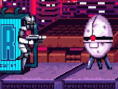 Jeu Runner cyberpunk sans fin  en ligne