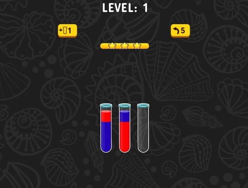 Jeu Couleur d'eau 3D  en ligne