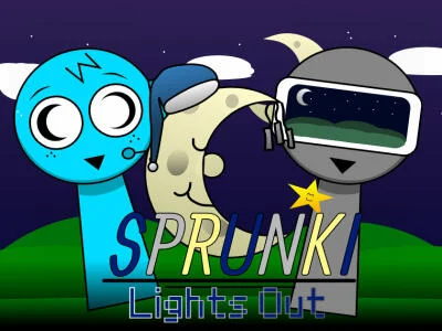 Jeu Sprunki: les lumières éteintes  en ligne