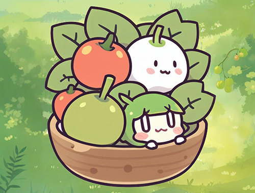 Jeu Récolte des légumes  en ligne