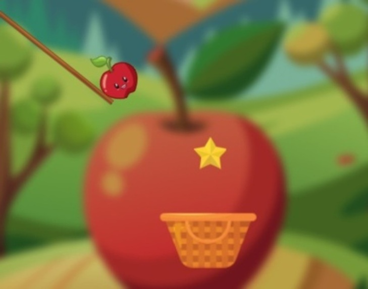Jeu Aventure de pomme  en ligne