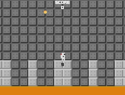 Jeu Sauteur rétro  en ligne