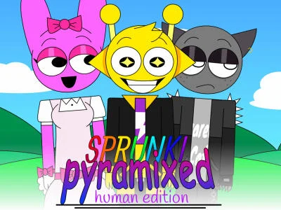 Jeu Sprunki Pyramixed: Human Edition  en ligne
