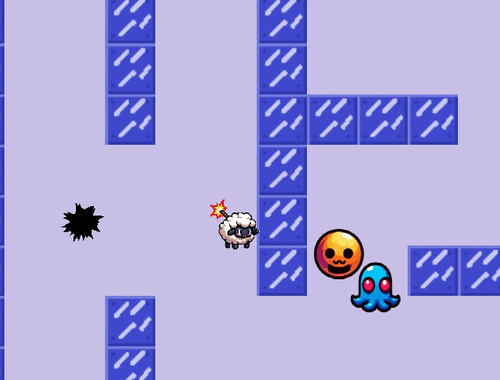 Jeu Maze de bombe baa  en ligne