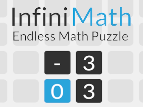 Jeu Puzzle de mathématiques infini mathématiques  en ligne