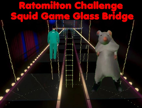 Jeu Rato Milton Challenge Squid Game Glass Bridge  en ligne