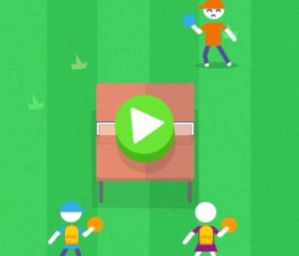 Jeu Stickman ping pong 2  en ligne