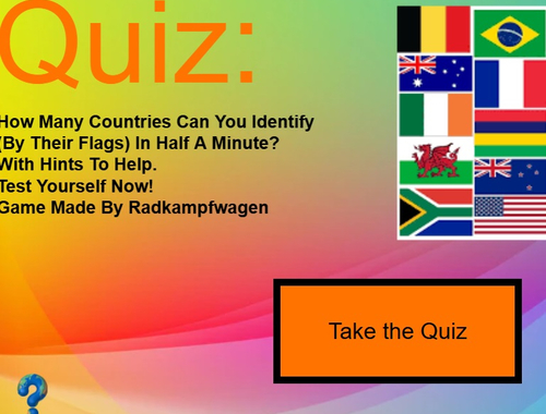 Jeu 30s Quiz de drapeau facile  en ligne