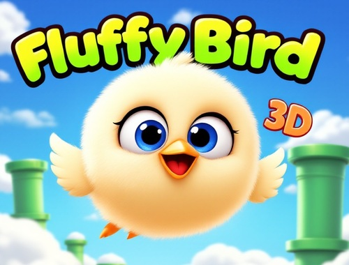 Jeu Oiseau moelleux 3d  en ligne