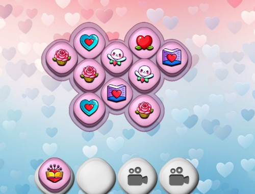 Jeu Trio de carreaux d'amour  en ligne