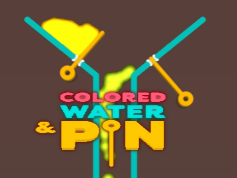 Jeu Eau colorée et épingle  en ligne