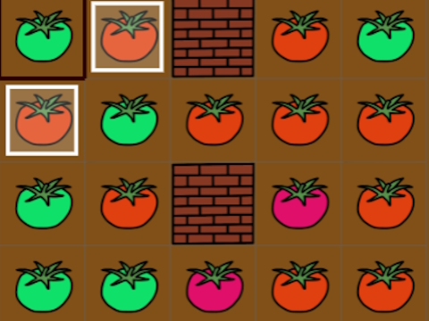 Jeu Peindre des tomates  en ligne