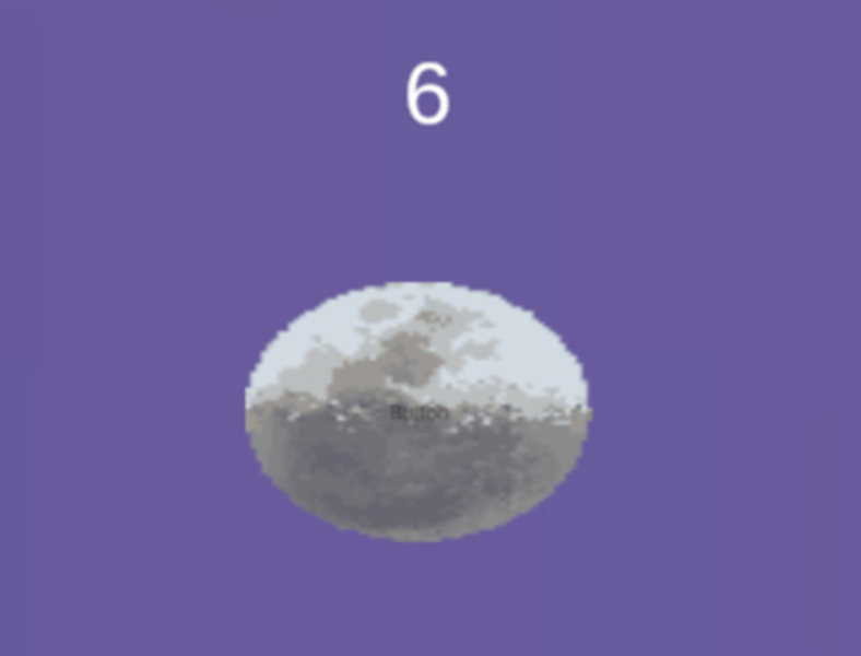 Jeu Clicker de lune  en ligne