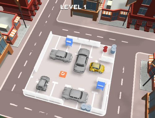 Jeu Parking fou  en ligne