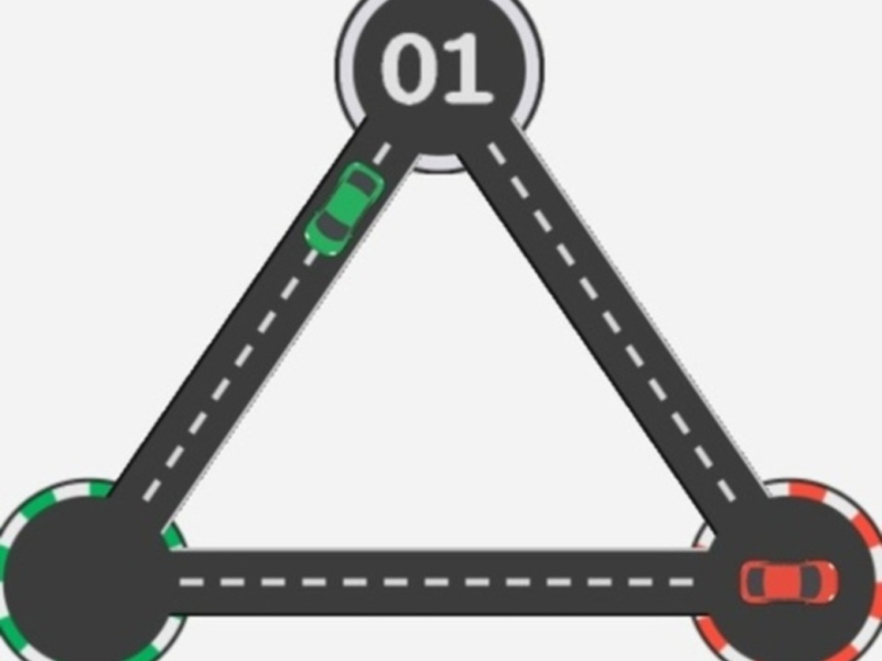 Jeu Parking de couleur  en ligne