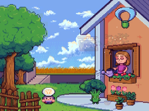 Jeu Monde pixel  en ligne