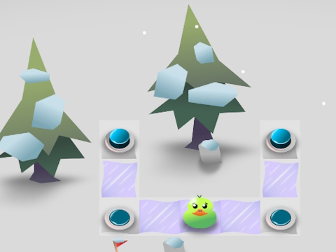 Jeu Canard solitaire  en ligne
