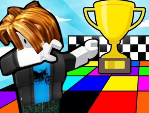 Jeu Couleur Race Obby  en ligne
